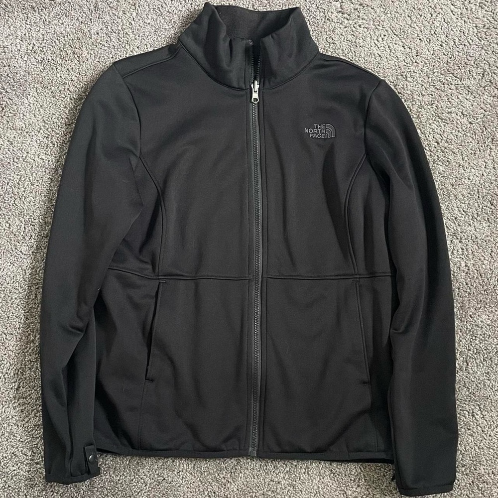 The North Face Black Performance Jacket with High Collar